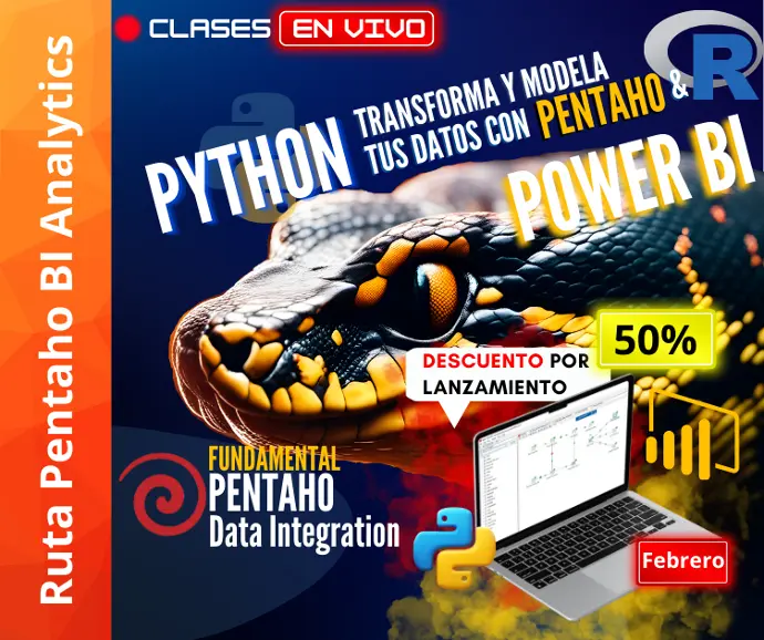 Python, Pentaho Data Integration y Power BI I