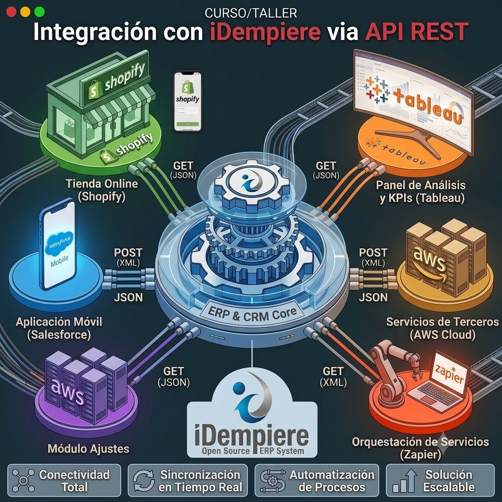 Domina el API Rest en iDempiere ERP