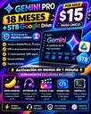 Gemini Pro (IA Studio + 5 Tb + Notebook + Flow)