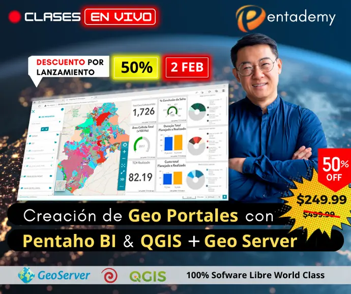 Geo Portales con Pentaho QGIS + Geo Server